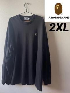 サイズXL 新品未使用 Bape アーカイブデザイン長袖Tシャツ エイプワッペン サイズXL 新品未使用 Bape アーカイブデザイン長袖Tシャツ