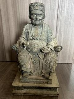 古董，財神像，（大）古銅製，清時代，重10千克 古董，財神像，（大）古銅製，清時代，重10千克 - メルカリ
