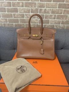エルメス バーキン35 ゴールド×ゴールド金具