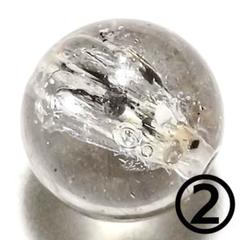 ★液体インクルージョン水晶 7ミリ珠ビーズ②(SA)