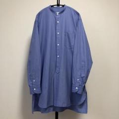 21ss サイズ1 美品 タグ付 希少 コモリ バンドカラーシャツ ブルー 3101000047525245_01_6557w.jpeg