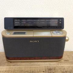 【美品】SONY ラジオ ICF-A101 ゴールド　選局カード14枚付き Amazon.co.jp: SONY FM/AM ホームラジオ A101 ゴールド ICF-A101