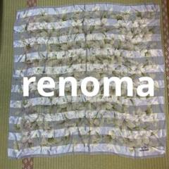 renoma 花柄 シルクスカーフ 約90cm x 90cm 新品未使用 - メルカリ