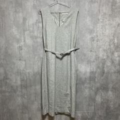 PREFERIR ワンピース　ノースリーブ　ウール混　Lサイズ