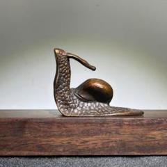 銅 細工 蝸牛香挿 茶道茶寵 茶道具 香道具 装飾品 工芸品 置物