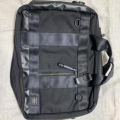 ポーター ヒート 3way 2層 ビジネスバッグ リュック A4可能 黒 ポーター ヒート 3way ビジネスバッグ リュック A4可 マグライト