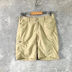 patagonia　ハーフパンツ　ベージュ　カーゴパンツ　ひざ丈　アウトドア