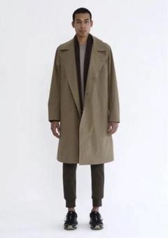 美品 / ハイカウントラバークロスフーデッドコート / ATTACHMENT ハイカウントラバークロス フード付コート - KAZUYUKI KUMAGAI