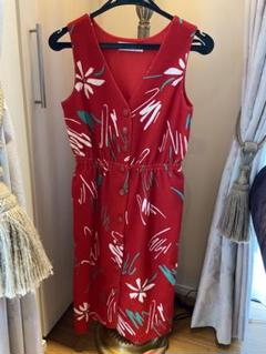 Lily Brown 16ss パイル生地 ノースリーブワンピース