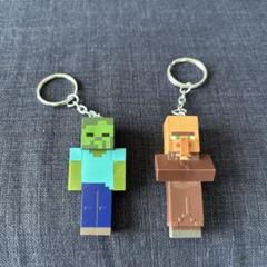 Minecraft マイクラ フィギュアキーチェーン 2種セット