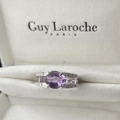 GUY LAROUCHE 925 シルバー　ダイヤモンド　リング 2025年最新】Guy Laroche 石：ダイヤモンド リング・指輪の人気