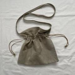 【大人気】Hender Scheme レザー スエード リバーシブル 巾着バッグ Hender Scheme】 巾着 スエード ショルダーバッグ - メルカリ