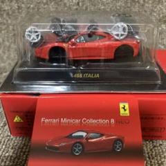 京商 1/64 フェラーリ 458ITALIA 朱赤1台 (8NEO)
