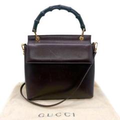 グッチ ハンドバッグ バンブー 001.1887.001993 2WAY 茶色 グッチ ハンドバッグ バンブー 001.1887.001993 2WAY 茶色