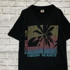 USA製90sヴィンテージTシャツ！シングルステッチ　ブラック半袖古着M25
