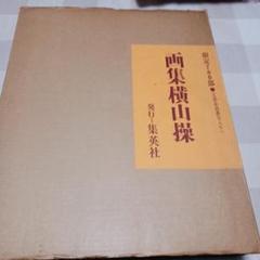 画集　横山操　集英社　限定本 昭和52年発行 画集 横山操 集英社 限定本 昭和52年発行 - メルカリ