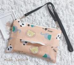 こぐま様オーダー品ボックスティッシュサコッシュバック