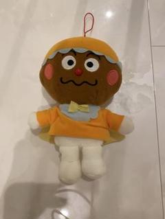希少レア　カレーパンマン　レトロ　ソフビ人形 アンパンマン - カレーパンマン/1988年 とびだせアンパンマン