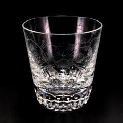 バカラパルメクリスタルピーチヤ－ 美品】バカラ／パルメ タンブラー スピリットグラス／BC293