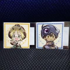 メイドインアビス　花屋ver. 一撃くじ　ナナチ 缶バッジ アップ 4点セット アニメ「メイドインアビス 烈日の黄金郷」』の当たり付き一撃
