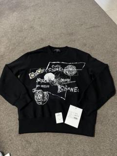 【メーカー直送】 最終金額 CHANEL 20P カメリア スパンコール スウェット L トップス