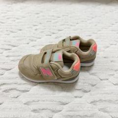New Balance 996 14センチ　ベージュ ピンク スニーカー