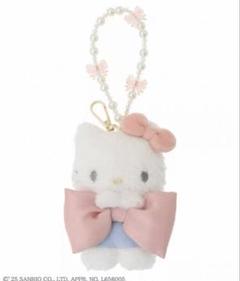 メゾンドフルール　マイメロディ　ぬいぐるみチャーム　マスコット　ハローキティ ハローキティ ぬいぐるみチャーム/Maison de FLEUR（メゾン ド