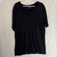 Banana Republic メンズVネック100%リネンTシャツ　XL