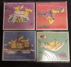セットC ポケモン ART色紙 ミニ色紙 当時物 金銀 エメラルド ルビ 4点セット】ポケモン ART色紙 ミニ色紙 当時物 ピカチュウ