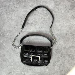 00s archive shoulder bag patent leather