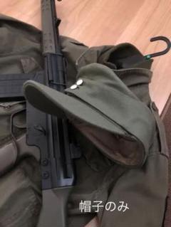 ドイツ軍 軍帽 戦闘帽 グリーン ウール製