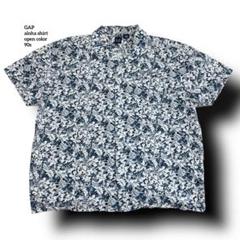 超激レアオールドギャップgapアロハシャツ開襟シャツ総柄シャツオープンカラーXL