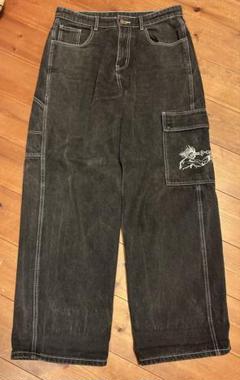 COME SUNDOWN HELIX DENIM PANTS BLACK
