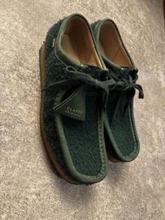 クラークス×エメレオンドレ　ワラビーグリーン　42 クラークス×エメレオンドレワラビーグリーン42