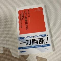 ジョブ型雇用社会とは何か 正社員体制の矛盾と転機