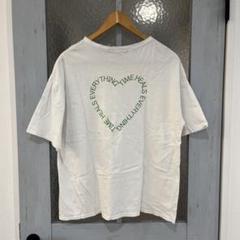 しまむら OFALO バックハートデザイン Tシャツ