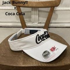 パーリーゲイツ　ジャックバニー　コカ・コーラコラボレーション　サンバイザー無し！ パーリーゲイツ ジャックバニー コカ・コーラコラボレーション