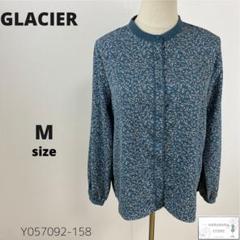 美品 GLACIER グラシア ハニーズ 長袖シャツ ブラウス 花柄 上品 M