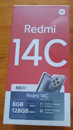 新品未開封:Redmi 14C 8GB RAM（4+4G） 128GB ROM