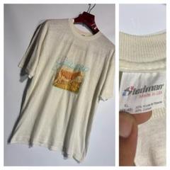 80'sヴィンテージUSA製1985NASCOガーンジー乳牛アートTシャツXL