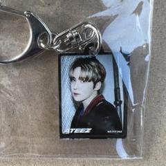 ATEEZ ユノ　キーリング　アクスタセット Kpop ATEEZ Keychain New Acrylic Square Photo Printed Keyring