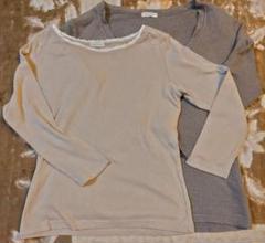 【#Sunnyclouds　】#カーキニットアンサンブルセット#Lのサムネイル