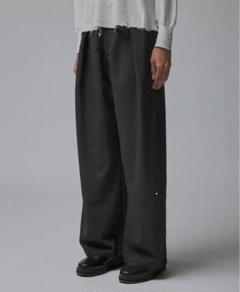Basketcase CALDWELL スラックス BLACK Caldwell Slacks in Black | Garmentory