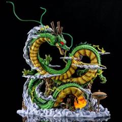 ドラゴンボール 神龍 フィギュア ガレキ 幼少期の悟空 ライト