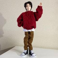 BTSマテルドール服★手編みアランセーター