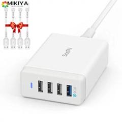 新品未使用 40W USB充電 複数 デバイス用4ポート 混合充電ケーブル