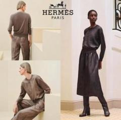 【新品】HERMES エルメス スモッキングスカート＜無秩序・フィネス＞ 42 楽天市場】HERMES エルメス ロング カーディガン ツイルレーヌ