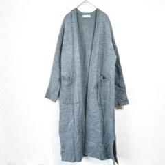 FENNEL ロングカーディガン ニット グレー 羽織り サイズ38