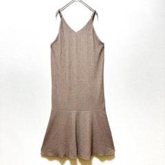 RELACHE しまむら キャミワンピース ロング丈 マーメイド