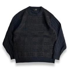 80〜90s VINTAGE ラメボーダーデザイン Ｖネックニット 80〜90s VINTAGE ラメボーダーデザイン Vネックニット